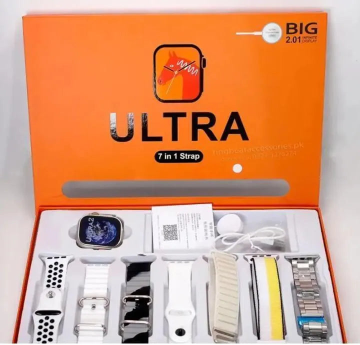 7 Strap Smart Watches with quality Dial