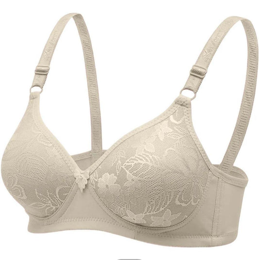 Cotton Sequins Padded Bra