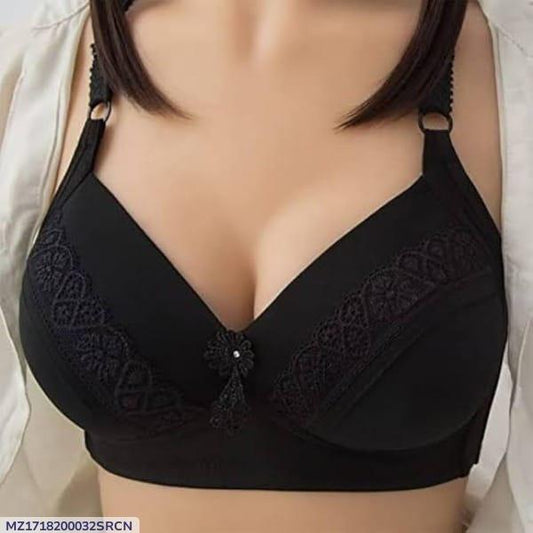 Jersey Sequins Padded Bra