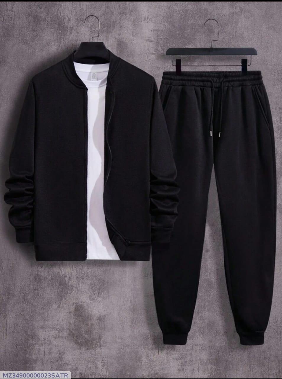 2 Pcs Man Zipper Track Suit