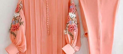 Woman Stitched Shirt And Trouser